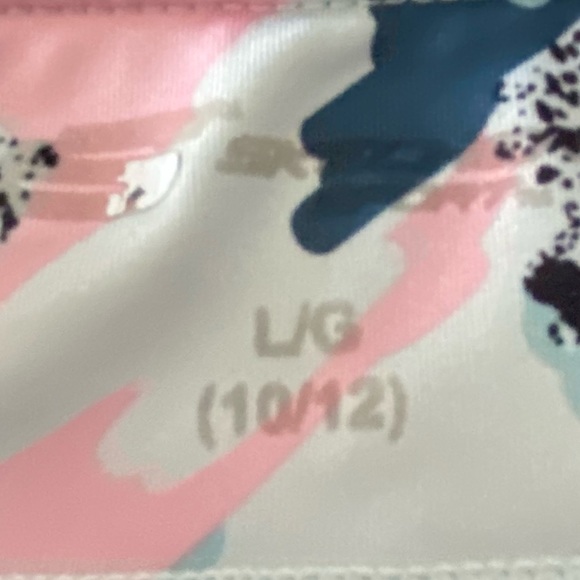 Capris Pink blue white Gray black - Picture 3 of 3